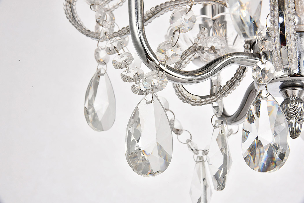 Elegant Kato 4-Light Pendant - Chrome (LD5018D12C)