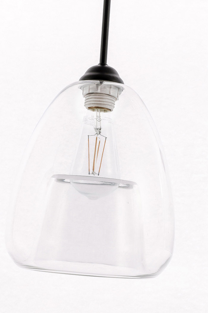 Elegant Pendant Light - Black, L 36" (LD5032D36BK)