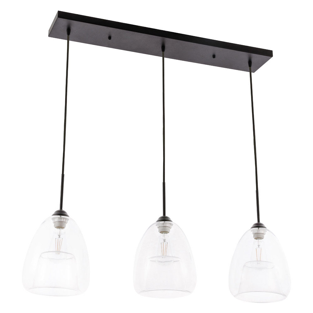Elegant Pendant Light - Black, L 36" (LD5032D36BK)