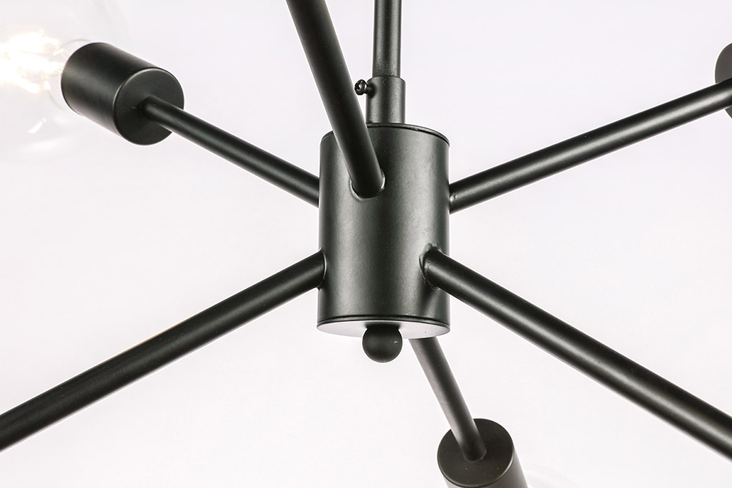 Elegant Pendant Light - Black (LD5033D16BK)