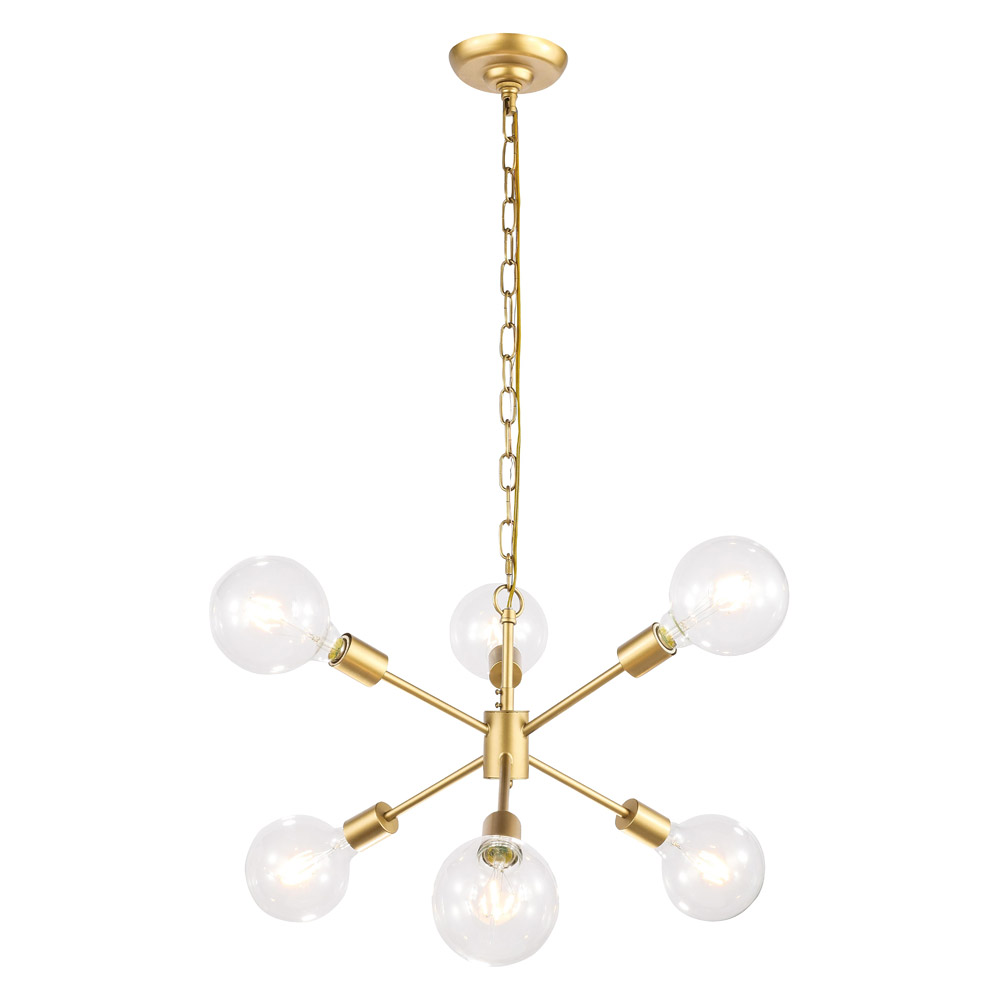 Elegant Pendant Light - Brass (LD5034D16BR)