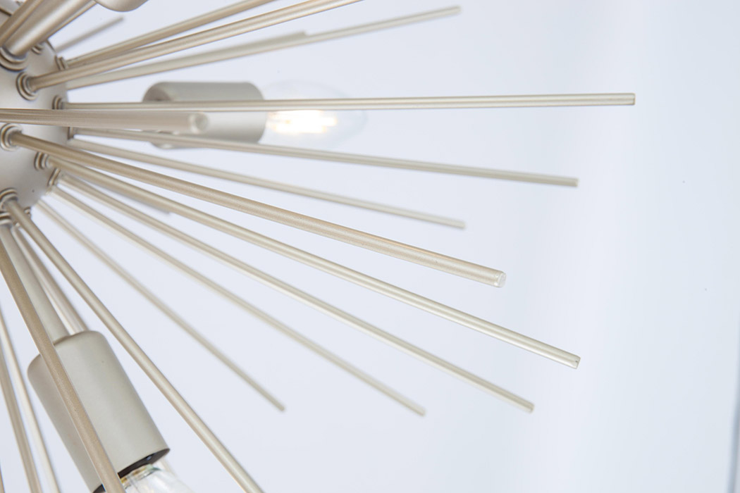 Elegant Pendant Light - Champagne, L 20" (LD5037D20CG)