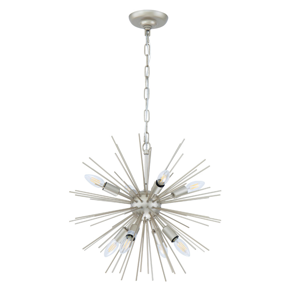 Elegant Pendant Light - Champagne, L 20" (LD5037D20CG)
