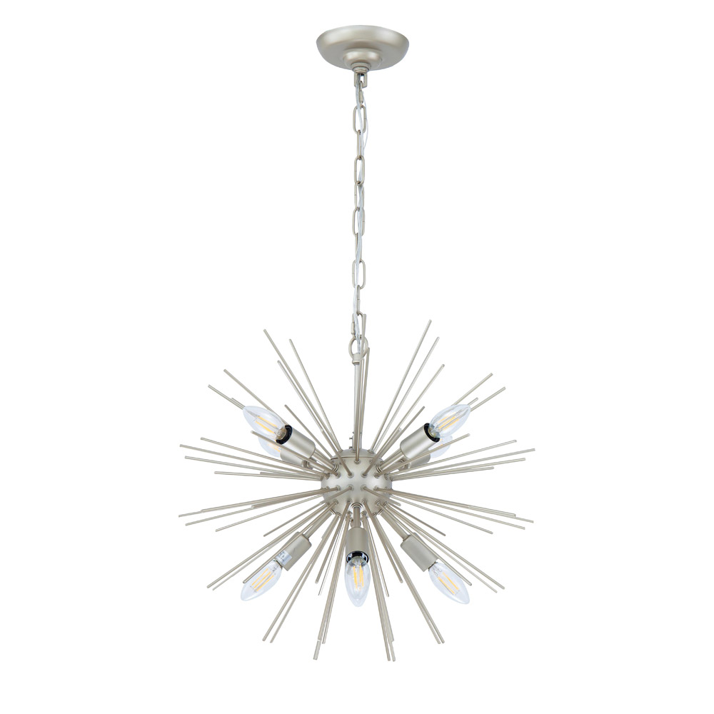 Elegant Pendant Light - Champagne, L 20" (LD5037D20CG)