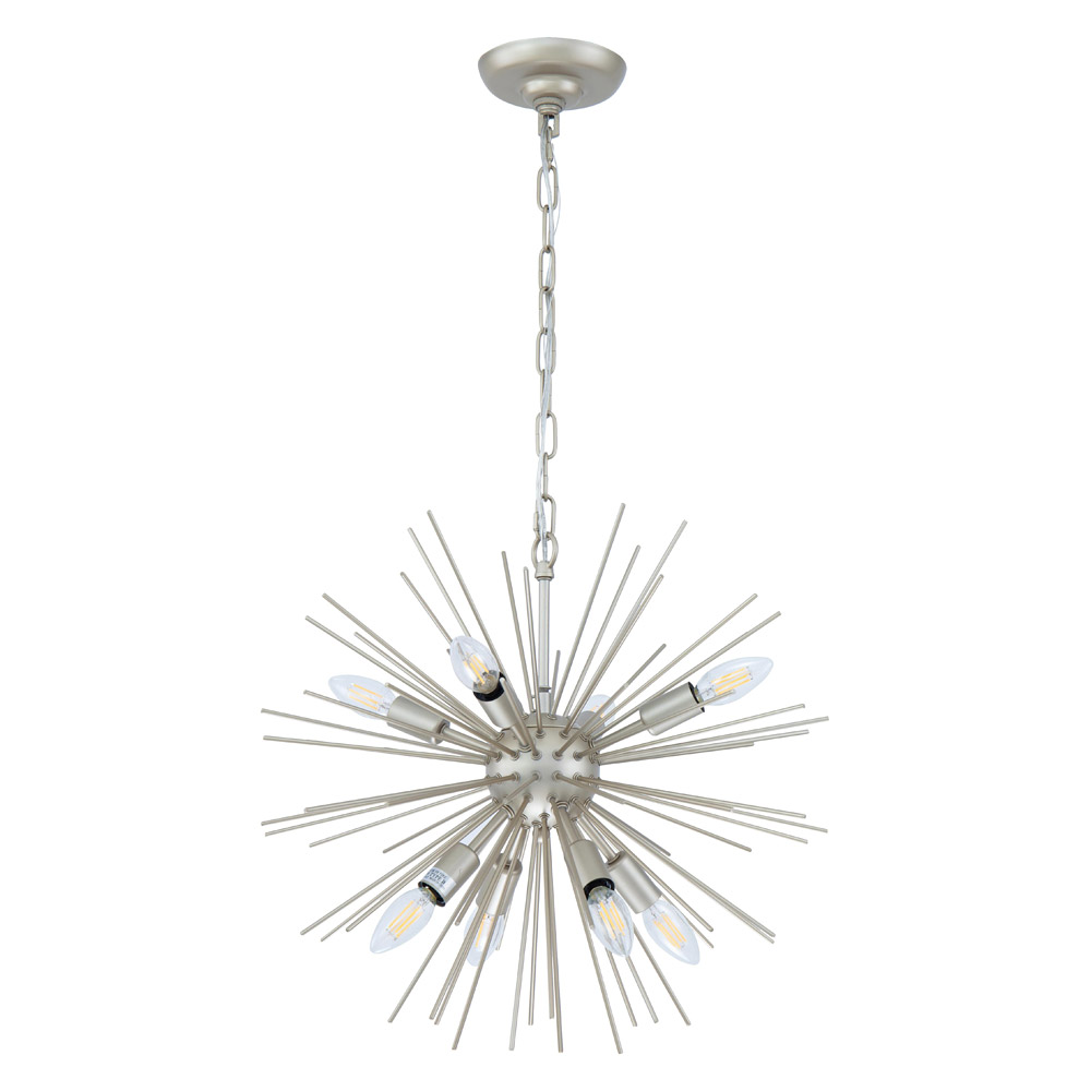 Elegant Pendant Light - Champagne, L 20" (LD5037D20CG)