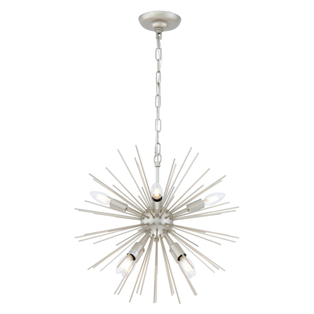 Elegant Pendant Light - Champagne, L 20" (LD5037D20CG)
