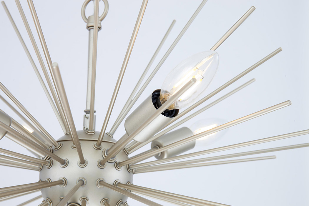 Elegant Pendant Light - Champagne, L 20" (LD5037D20CG)