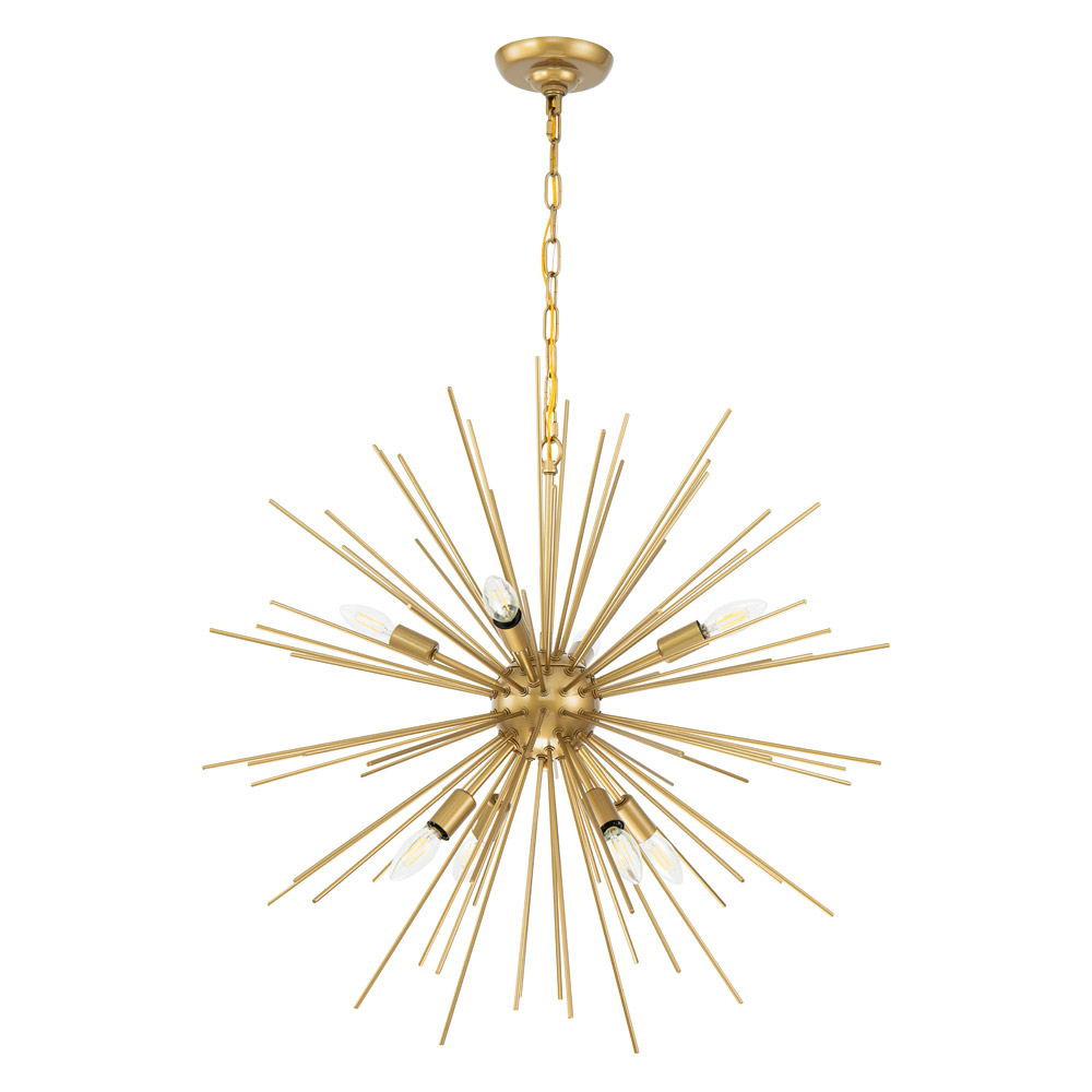 Elegant Pendant Light - Brass, L 30" (LD5039D30BR)