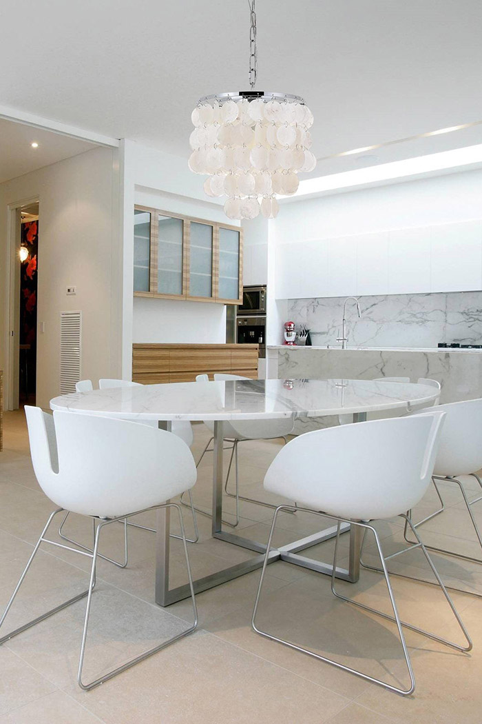 Elegant Selene 1 Light Pendant - Chrome, L 10" (LD5050D10C)