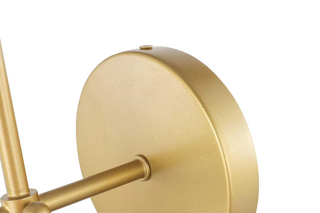 Elegant Mel 1 Light Wall Sconce - Brass, L 5.5" (LD6004W6BR)