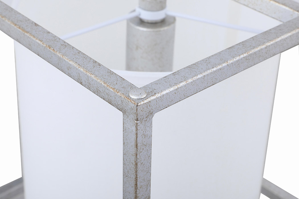 Elegant Pendant Light - Silver, L 12" (LD6005D12S)