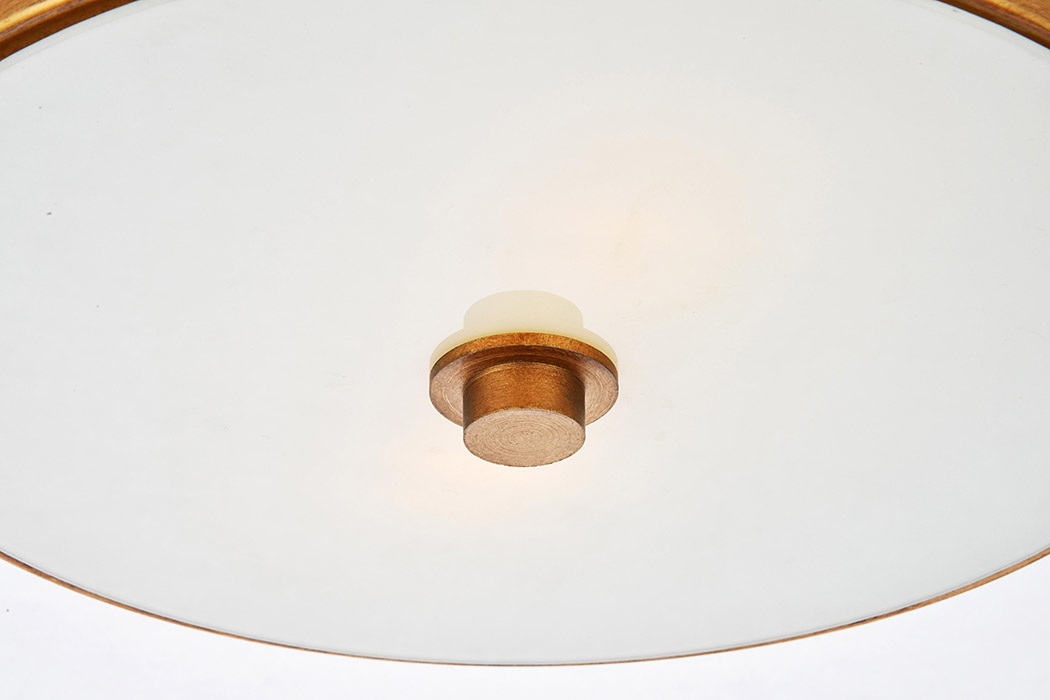 Elegant Flush Mount Light - Vintage Gold (LD6022)