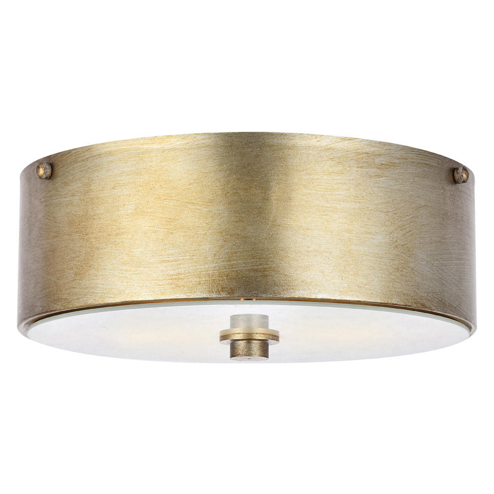 Elegant Flush Mount Light - Vintage Silver (LD6023)