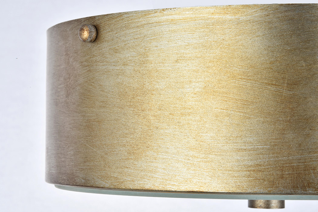 Elegant Flush Mount Light - Vintage Silver (LD6023)