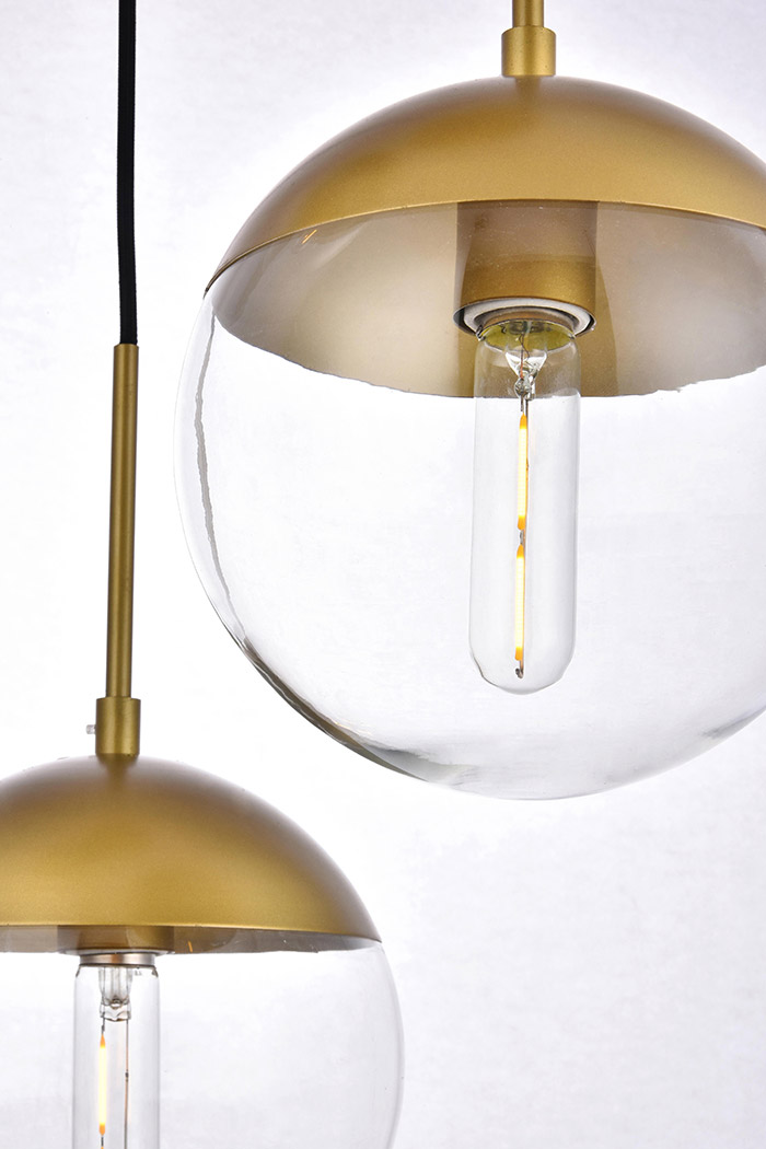 Elegant Pendant Light - Brass (LD6073BR)