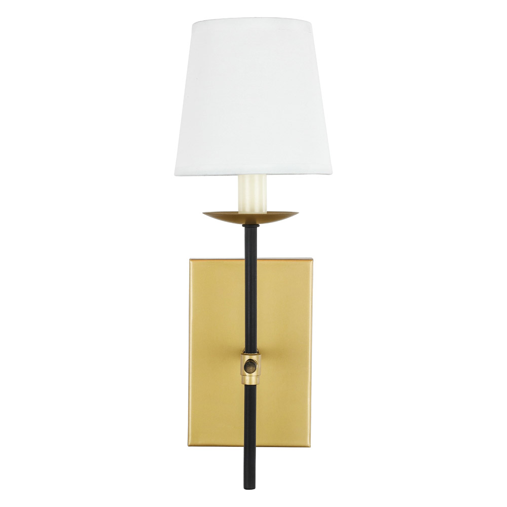 Elegant Wall Sconce - Brass/Black (LD6102W4BRBK)