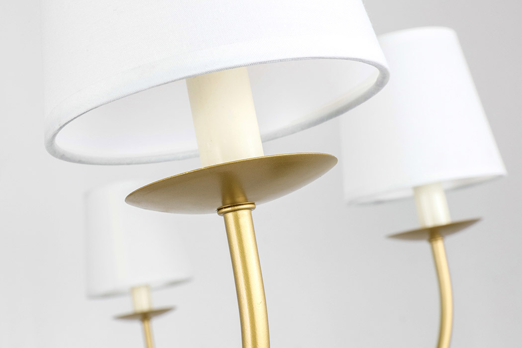 Elegant Chandelier - Brass (LD6103D37BR)