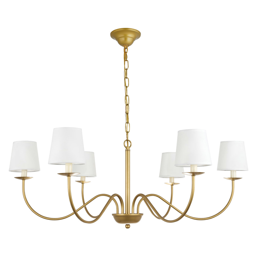 Elegant Chandelier - Brass (LD6103D37BR)