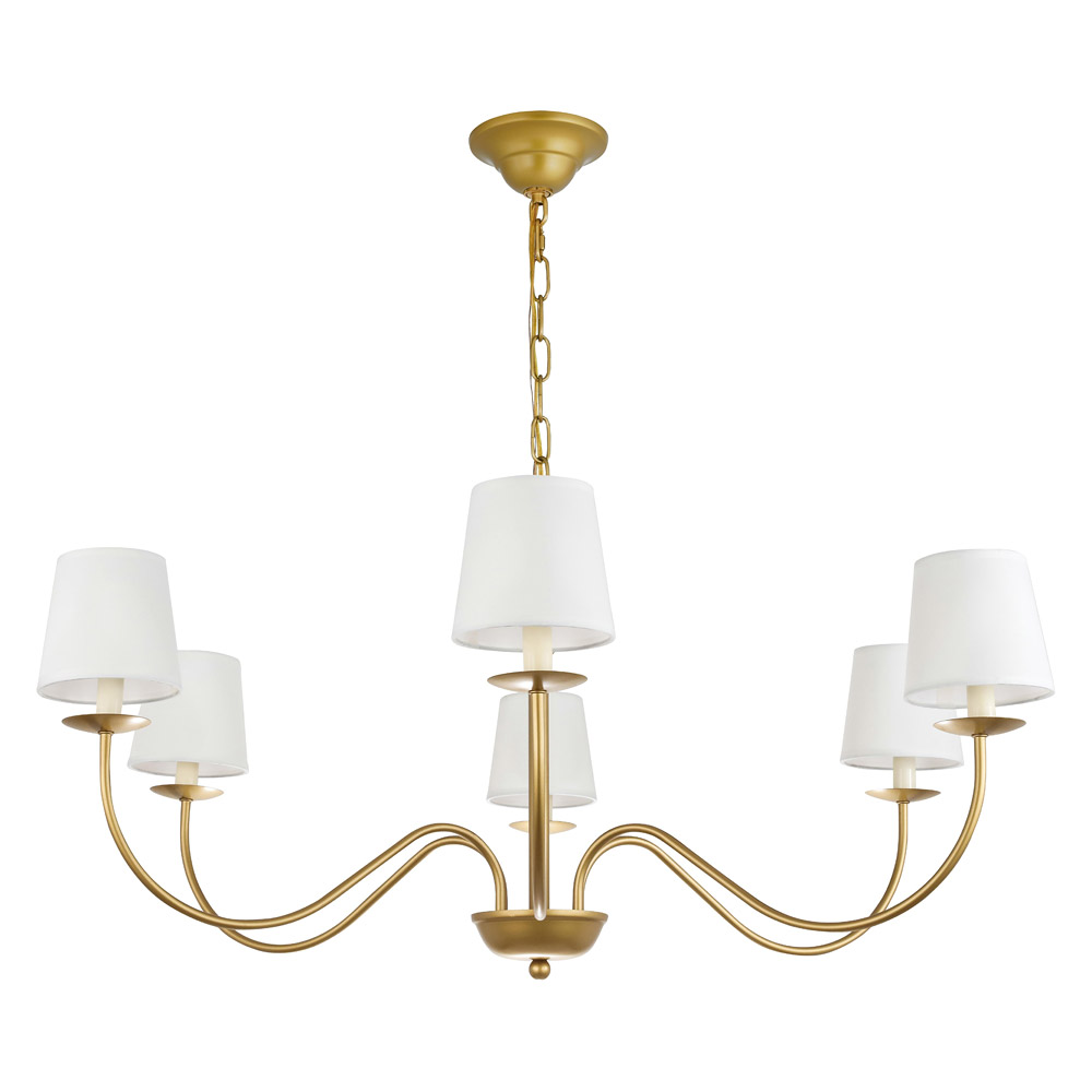 Elegant Chandelier - Brass (LD6103D37BR)
