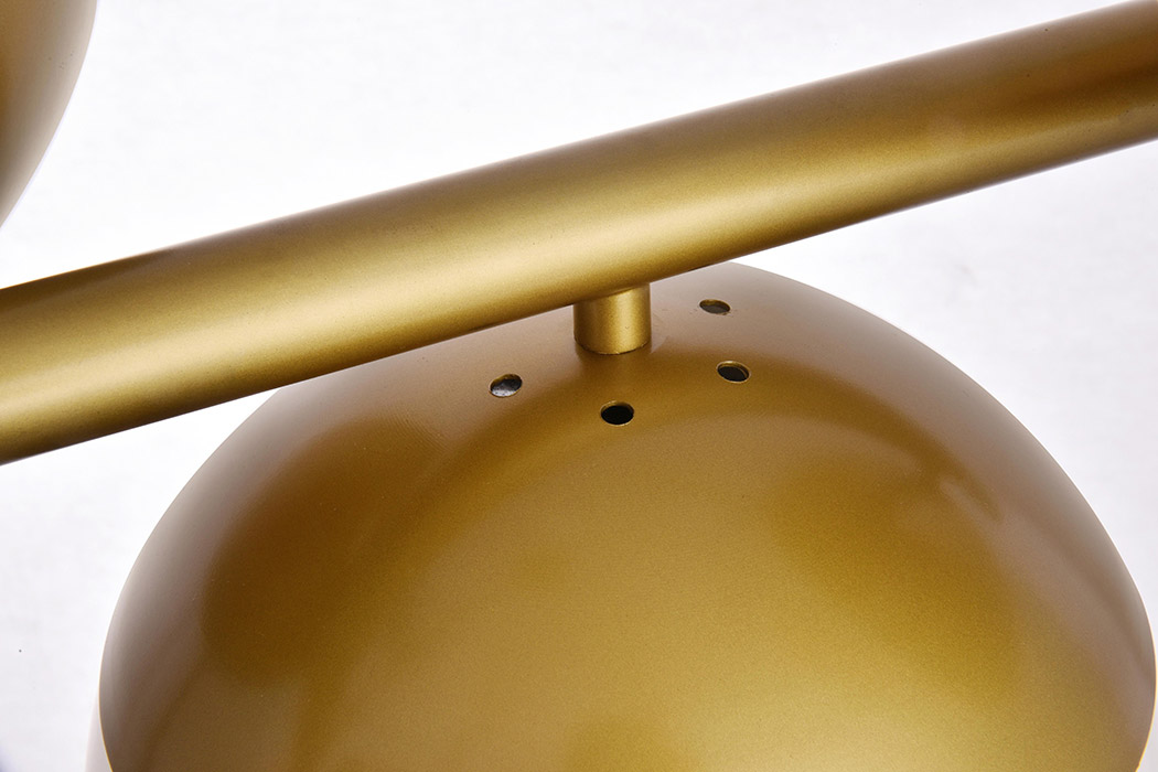 Elegant Pendant Light - Brass/Glass Matte (LD6138BR)