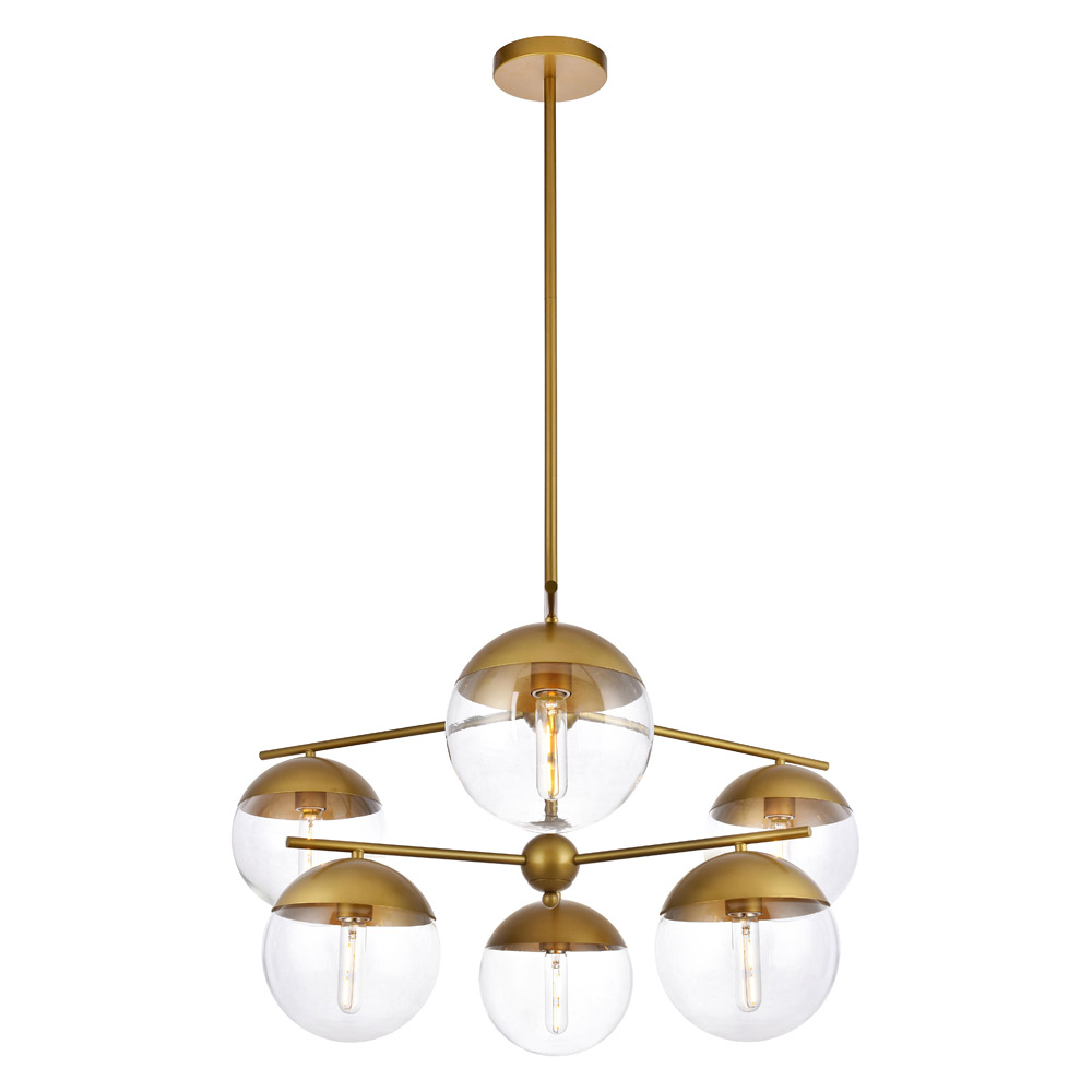 Elegant Pendant Light - Brass (LD6145BR)
