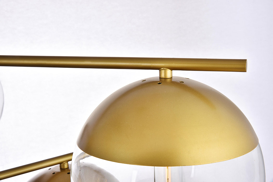 Elegant Pendant Light - Brass (LD6145BR)