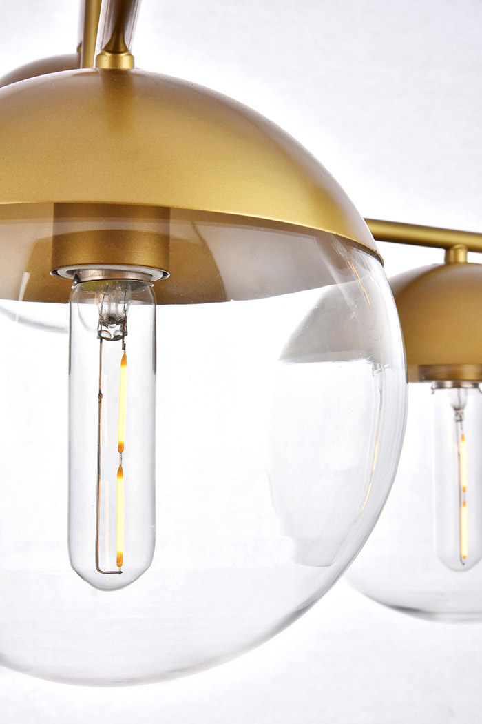Elegant Pendant Light - Brass (LD6145BR)