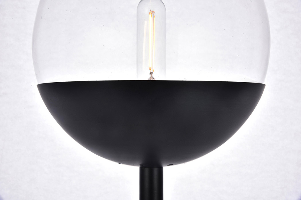Elegant LED Floor Lamp - Black (LD6147BK)