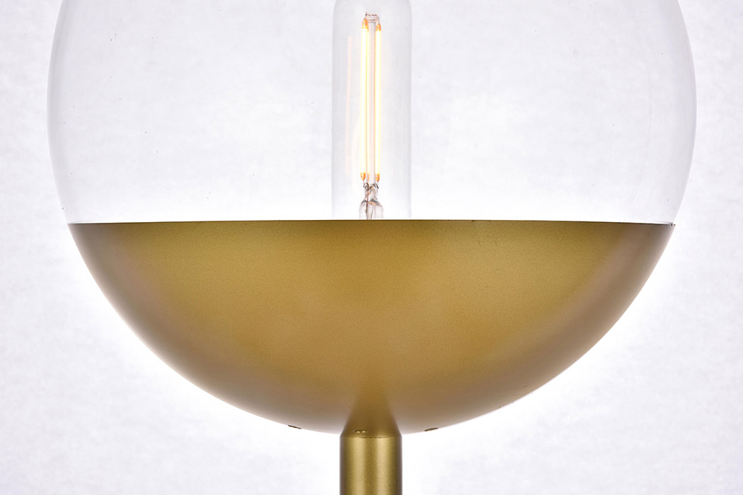 Elegant LED Floor Lamp - Brass (LD6151BR)