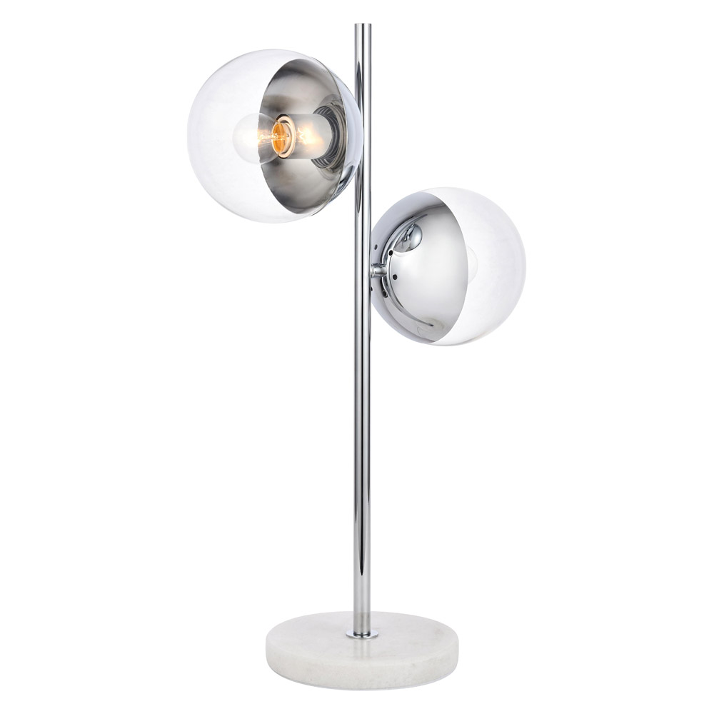 Elegant LED Table Lamp - Chrome (LD6155C)