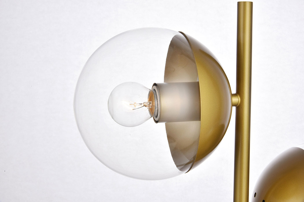 Elegant LED Table Lamp - Brass (LD6157BR)