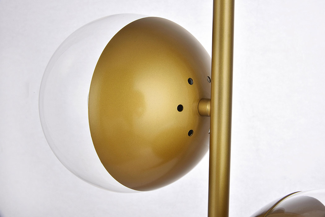 Elegant LED Table Lamp - Brass (LD6157BR)