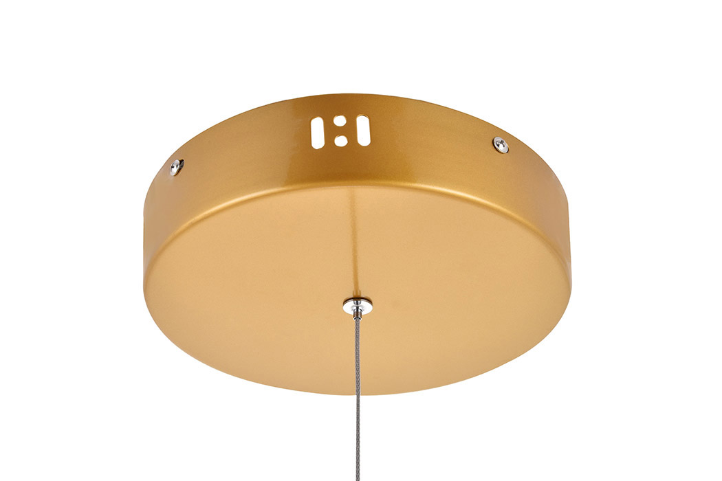 Elegant Pendant Light - Brass, L 43.5" (LD9001D42BR)