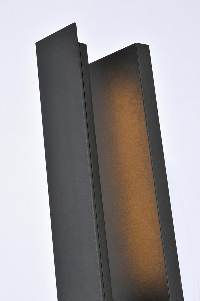 Elegant Raine Integrated Led Wall Sconce - Black (LDOD4005BK)