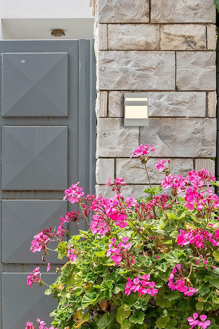 Elegant Raine Integrated Led Wall Sconce - Silver (LDOD4010S)