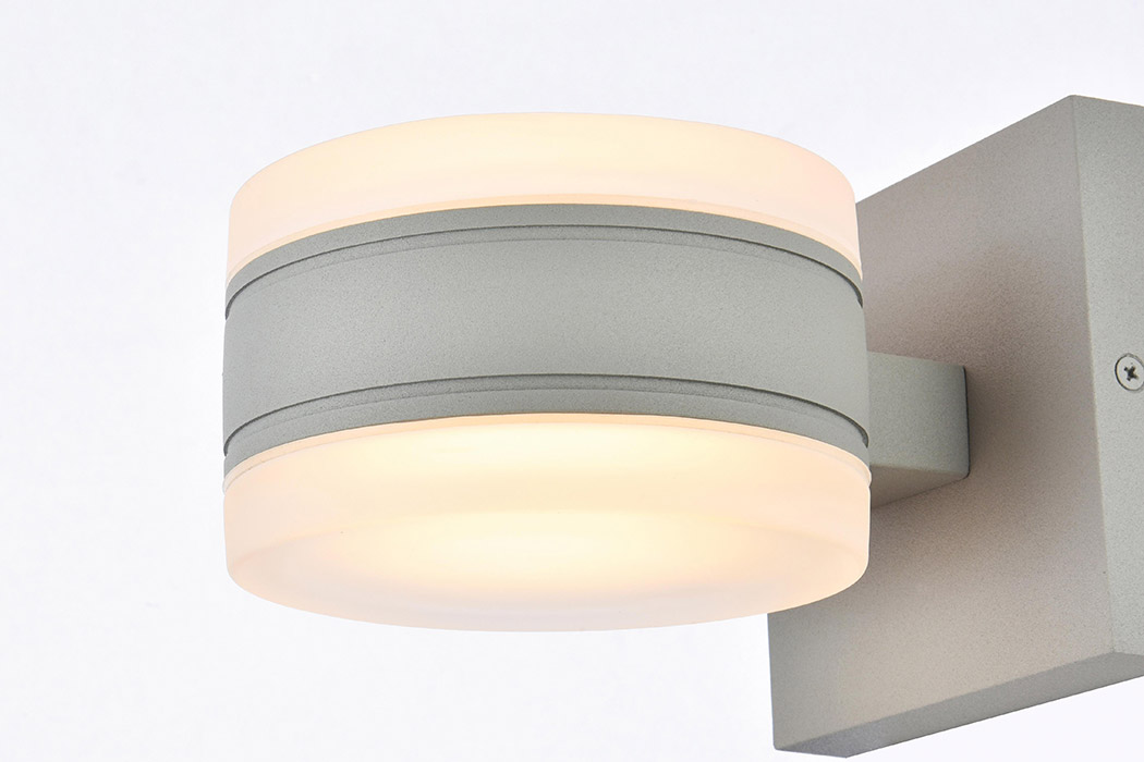 Elegant Raine Integrated Led Wall Sconce - Silver (LDOD4012S)