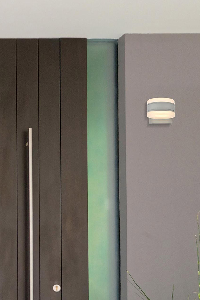 Elegant Raine Integrated Led Wall Sconce - Silver (LDOD4012S)
