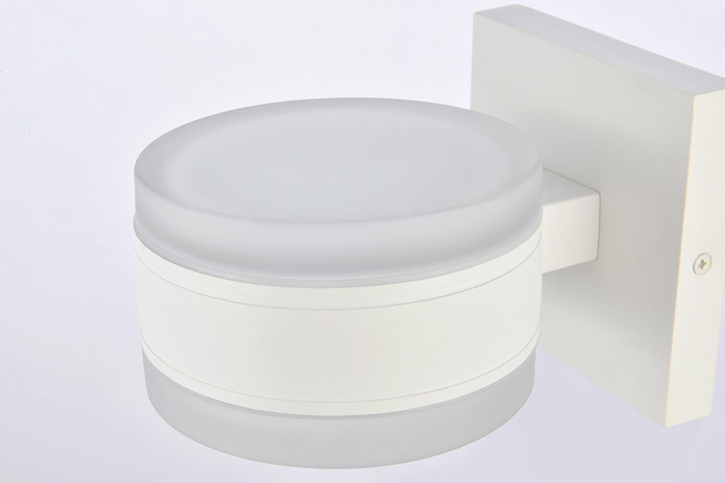 Elegant Raine Integrated Led Wall Sconce - White (LDOD4012WH)