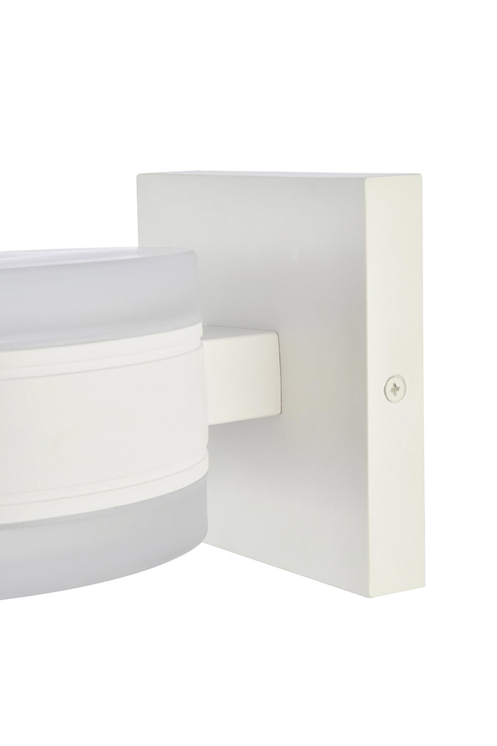 Elegant Raine Integrated Led Wall Sconce - White (LDOD4012WH)