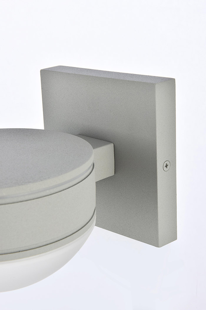 Elegant Raine Integrated Led Wall Sconce - Silver (LDOD4014S)