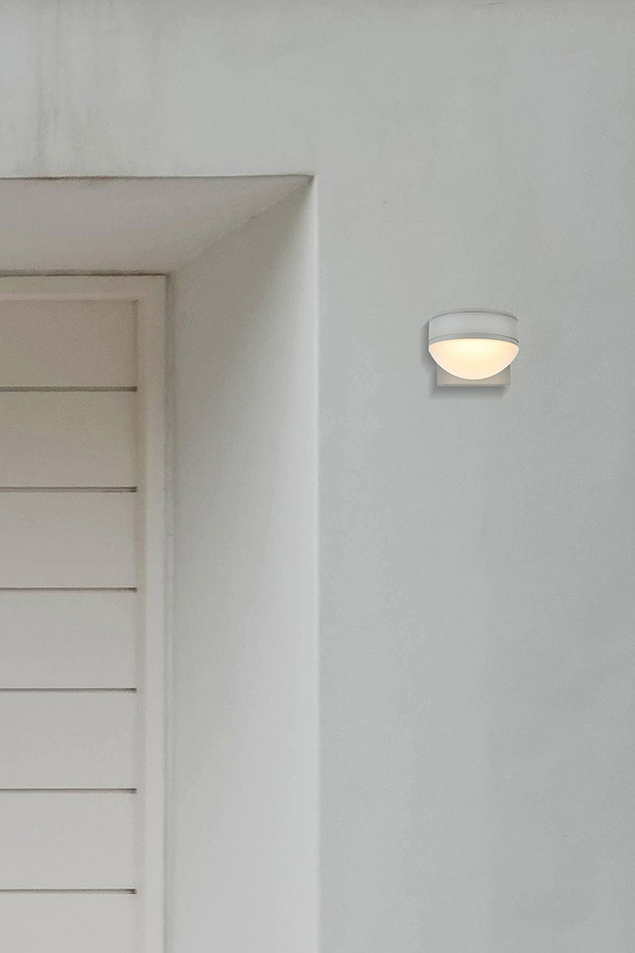 Elegant Raine Integrated Led Wall Sconce - Silver (LDOD4014S)