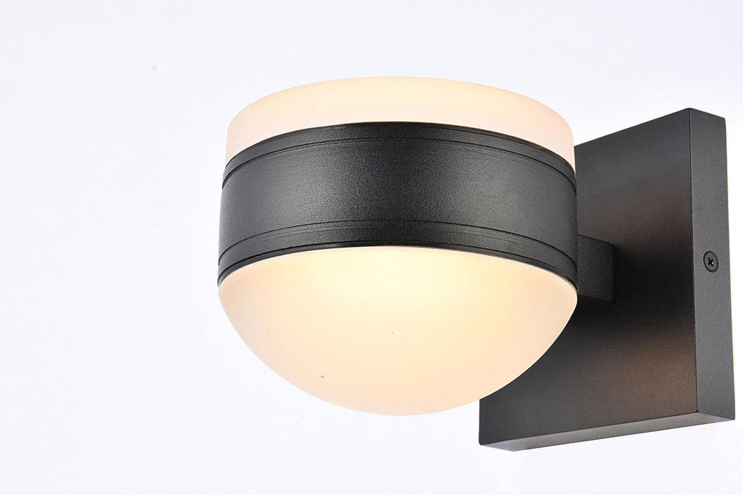 Elegant Raine Integrated Led Wall Sconce - Black (LDOD4017BK)
