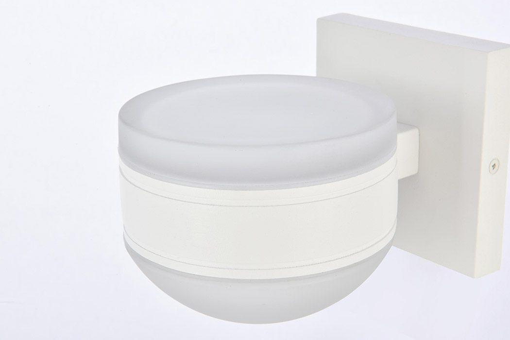 Elegant Raine Integrated Led Wall Sconce - White (LDOD4017WH)