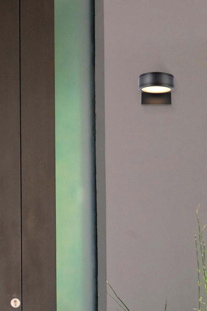 Elegant Raine Integrated Led Wall Sconce - Black (LDOD4018BK)