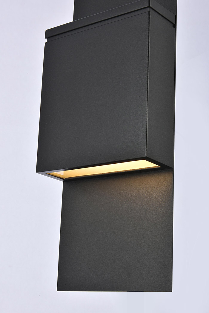 Elegant Raine Integrated Led Wall Sconce - Black (LDOD4024BK)