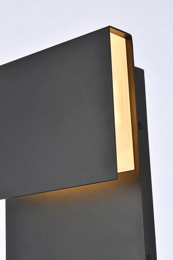 Elegant Raine Integrated Led Wall Sconce - Black (LDOD4029BK)