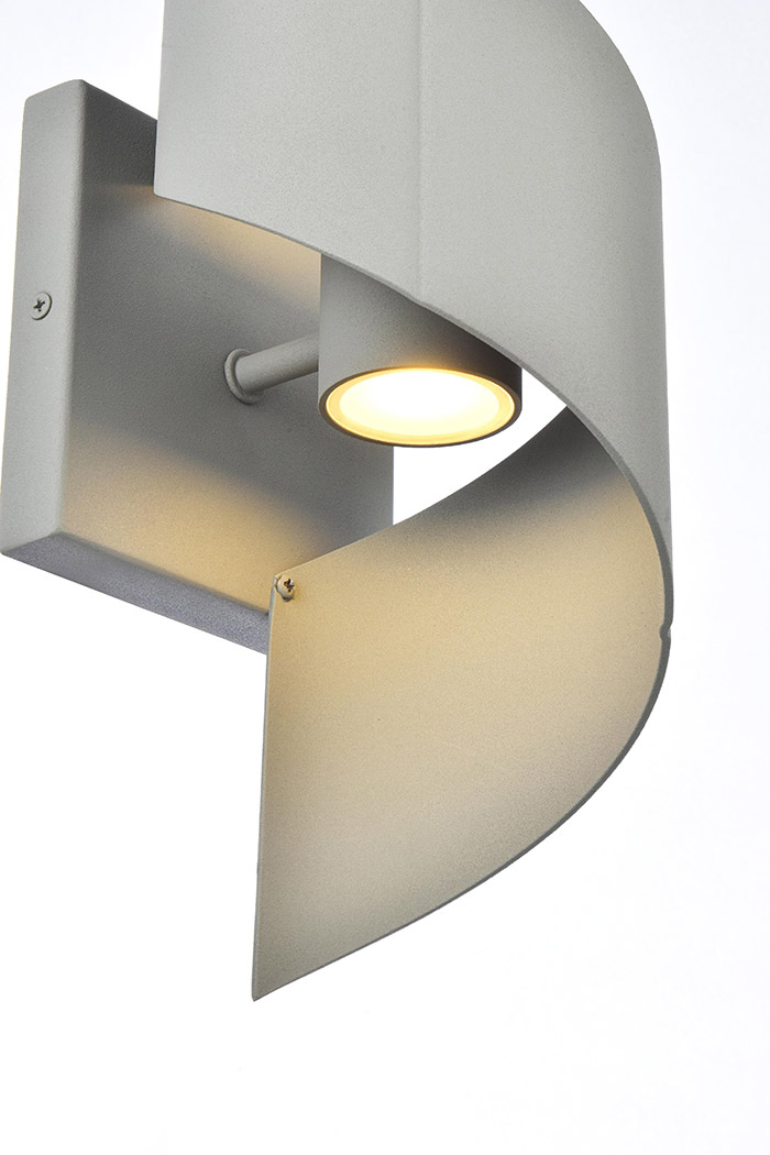 Elegant Raine Integrated Led Wall Sconce - Silver (LDOD4034S)