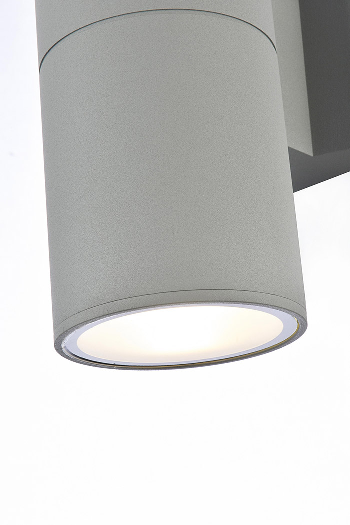 Elegant Raine Outdoor Wall - Silver (LDOD4040S)