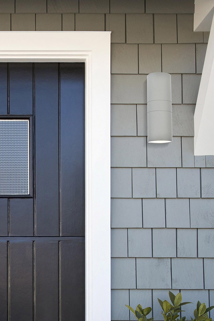 Elegant Raine Outdoor Wall - Silver (LDOD4040S)