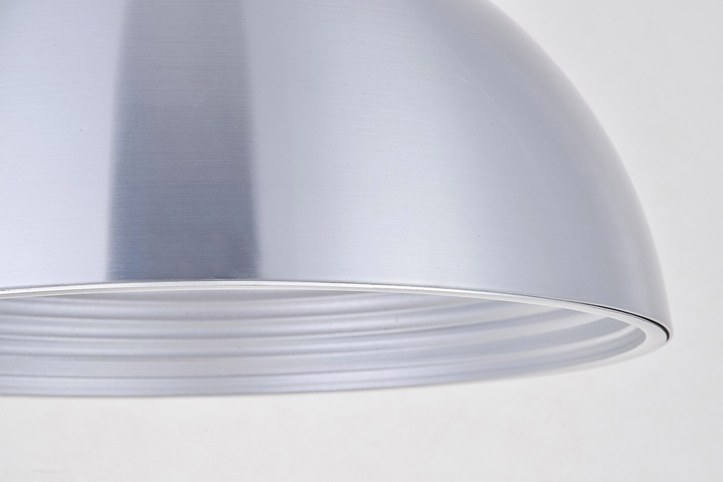 Elegant Circa 1-Light Pendant - Burnished Nickel, L 15.5" (LDPD2042BN)